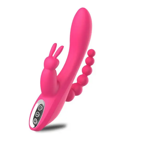 9.3-Inch Tongue Licking Realistic Dildo G Spot Vibrator Double Pleasure